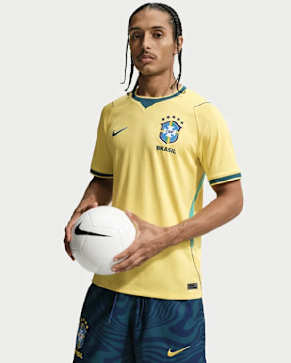 Brazil's official jersey for the 2026 World Cup