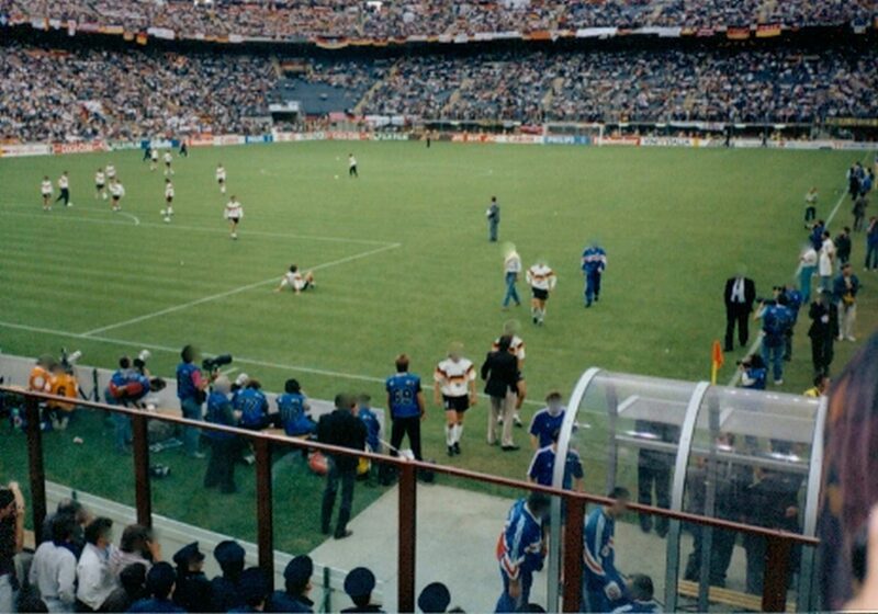 Alemania Occidental vs Yugoslavia en el Mundial de Italia 1990, San Siro, Milán